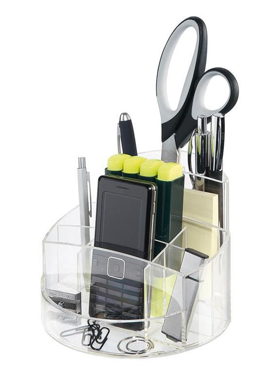 HAN Stojalo za pisala RONDO prozorno