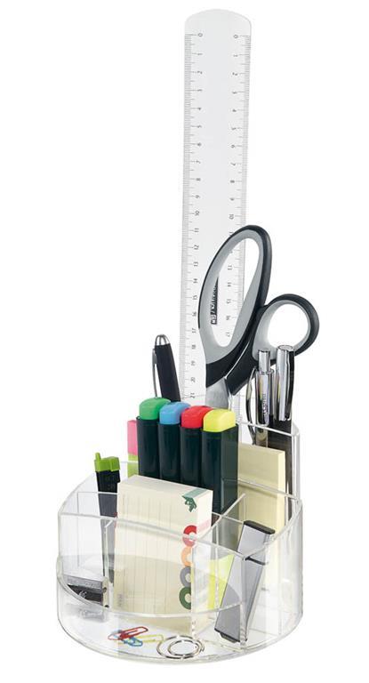 HAN Stojalo za pisala RONDO prozorno