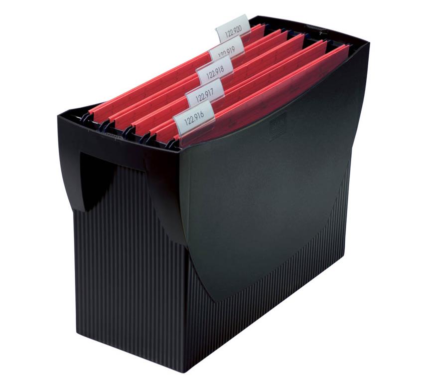 HAN Škatla za viseče mape SWING črna