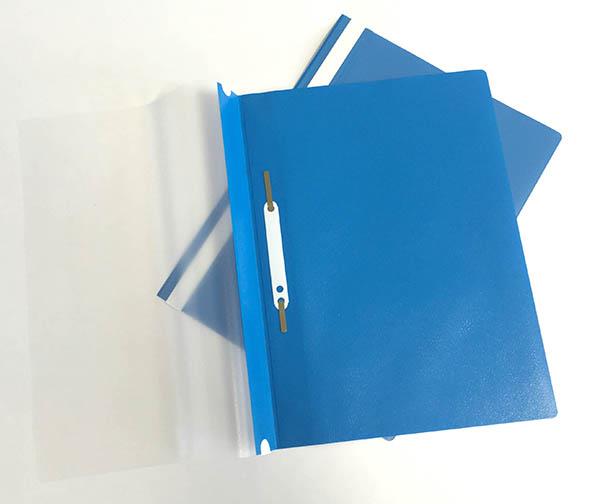 Klipko Mapa s sponko Standard modra, 25 kos