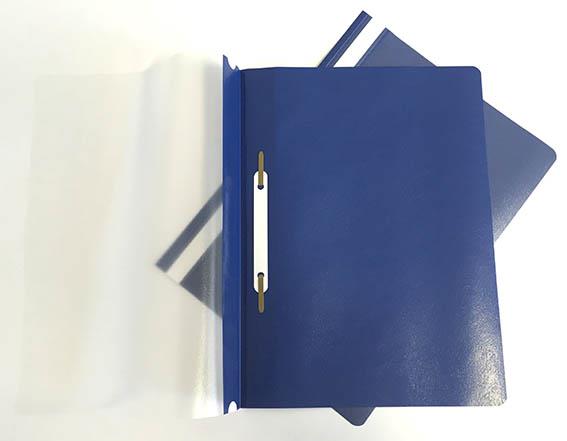 Klipko Mapa s sponko Standard t. modra, 25 kos