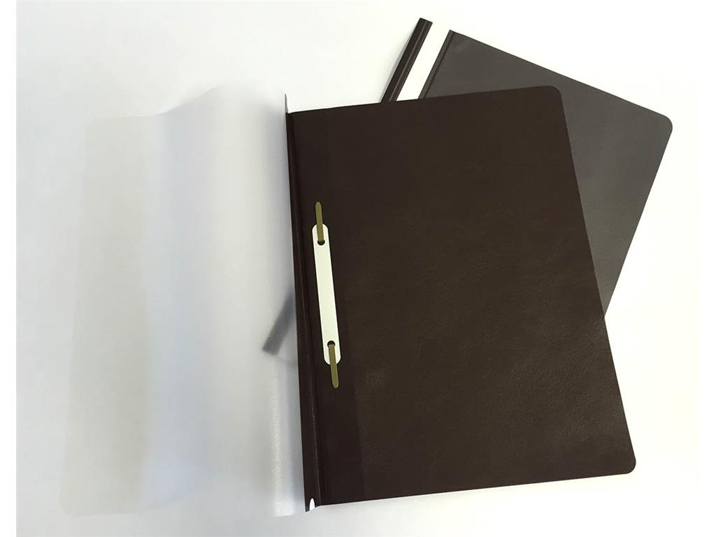 Klipko Mapa s sponko Standard rjava, 25 kos