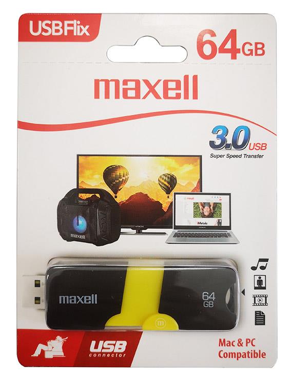 Maxell USB ključ 64GB Flix 3.0