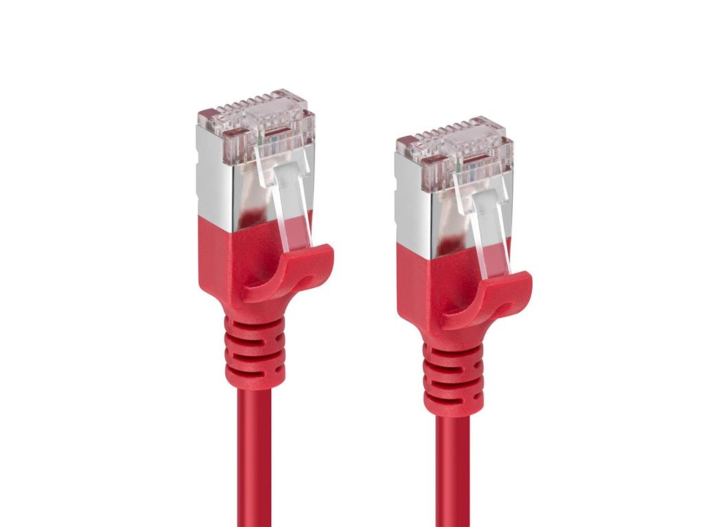  Kabel CAT6A U-FTP LSZH, 5m, Rdeč