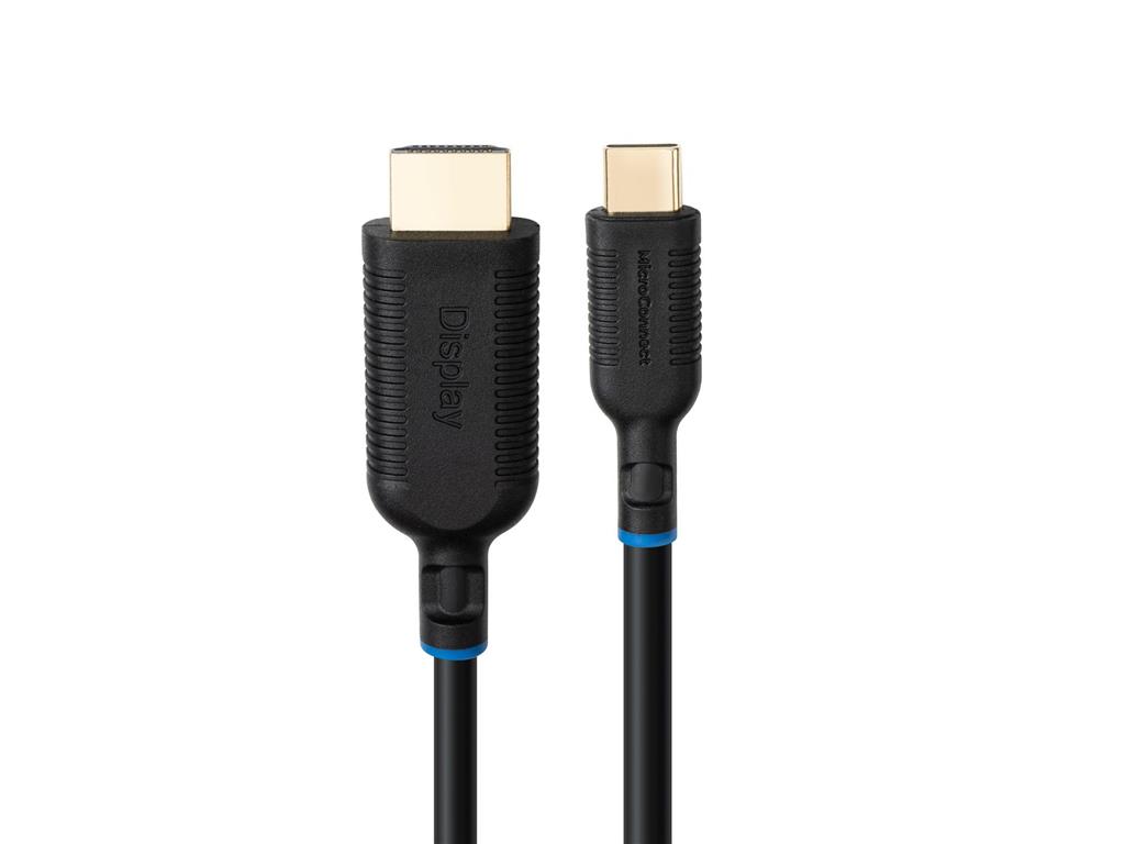 MicroConnect Kabel USB C-HDMI 2.0, 1m