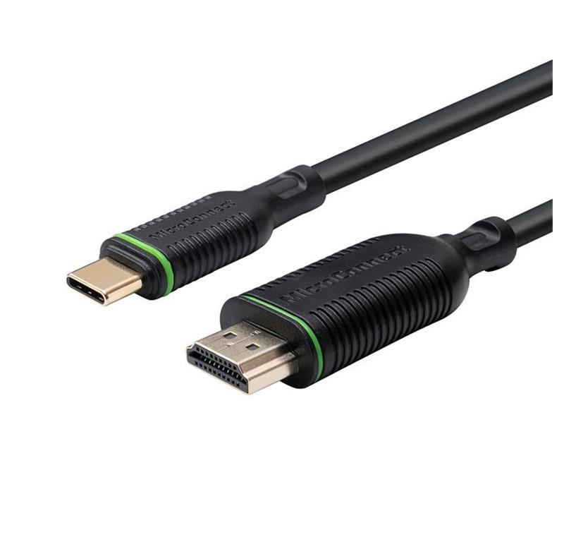 MicroConnect Kabel USB C-HDMI 2.0, 0,5m