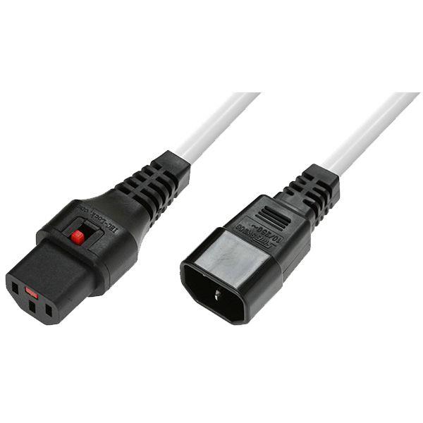  Kabel napajalni C13 IEC Lock - C14 1,5m