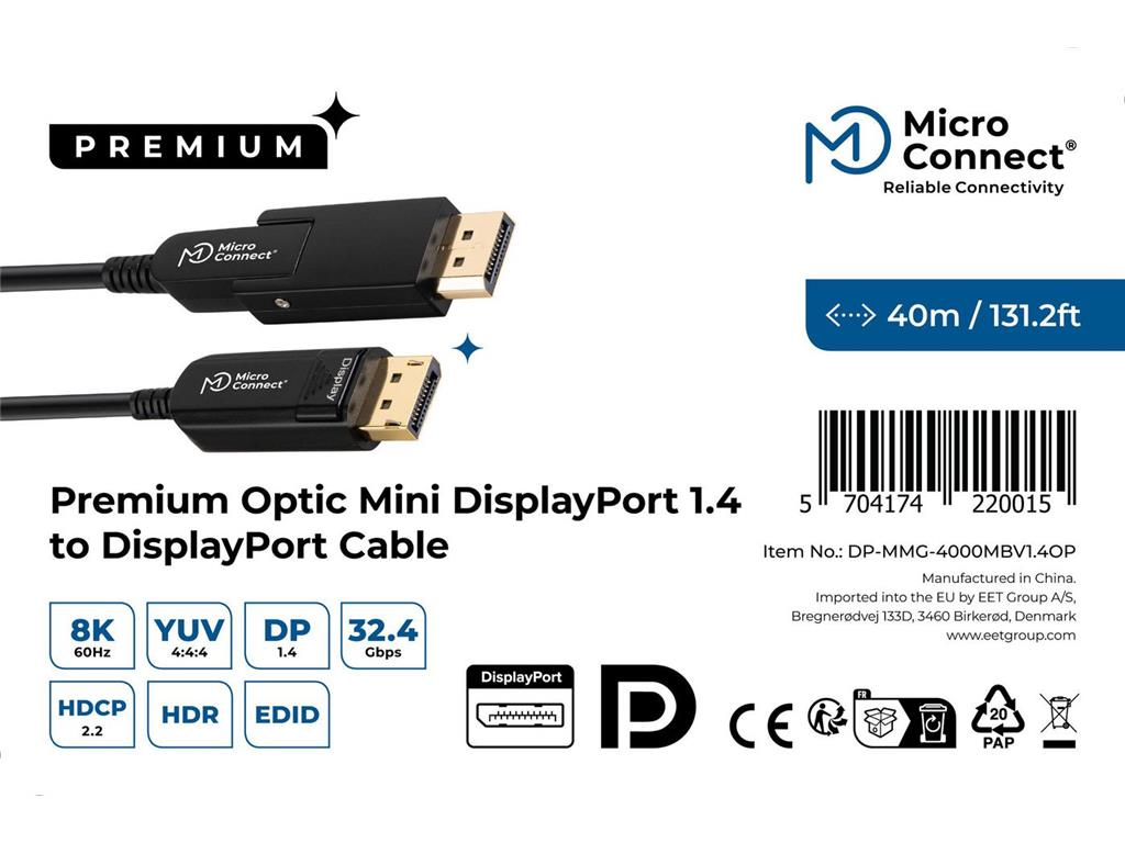  Kabel Premium optični DP - HDMI