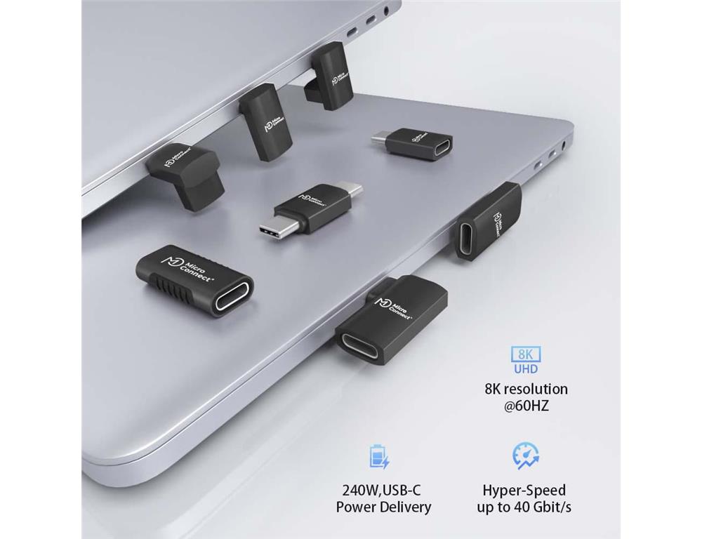  Adapter USB4 Gen 3x2 USB-C, 40Gbps, 240W