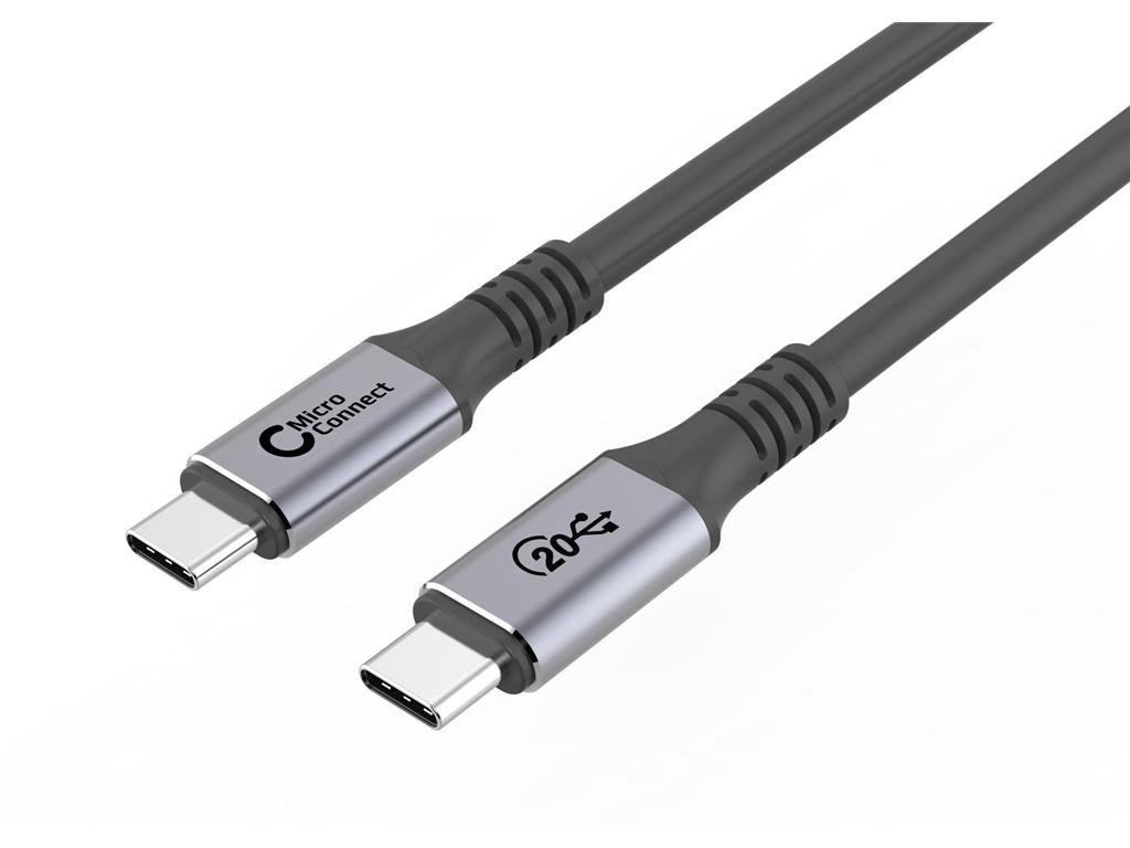MicroConnect Premium kabel USB C-C 3.2 Gen2x2, 2m