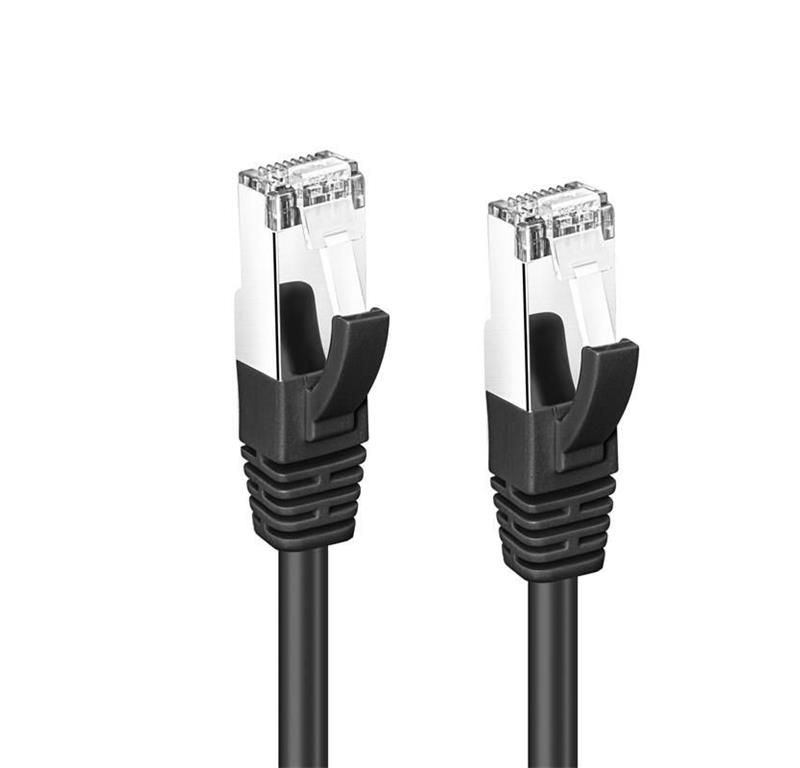  Kabel S/FTP CAT6 15m črn LSZH