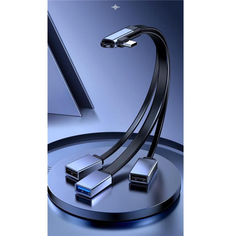  USB-C adapter na 3x USB-A