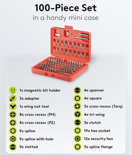 MicroConnect 100 kos Bit set