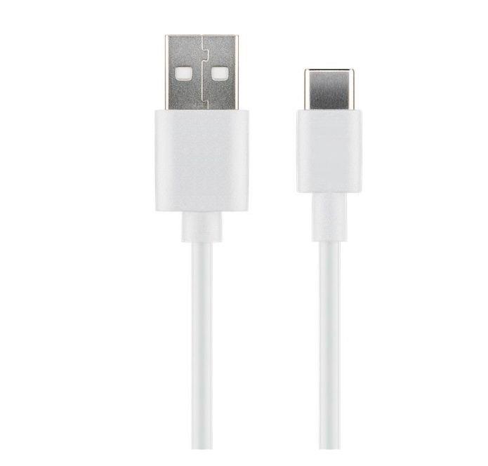 MicroConnect Kabel USB C-A 2.0, 1m, bel