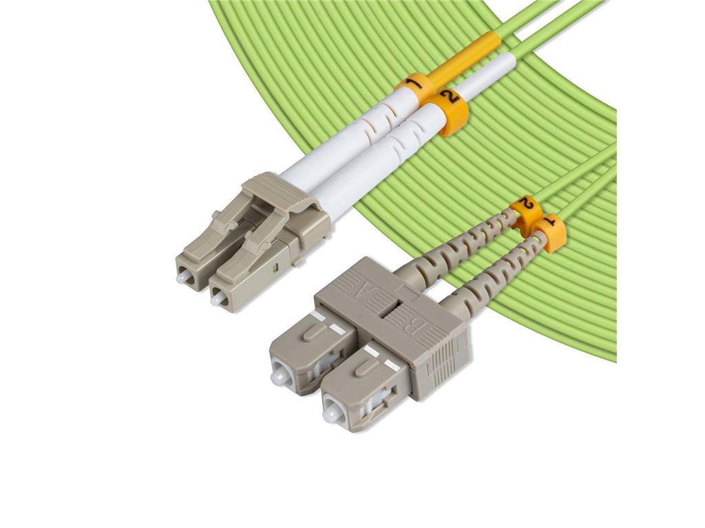  Patch Kabel - LC/UPC-SC/UPC 0,5m OM5