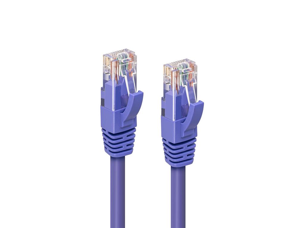  Kabel CAT6A UTP 10m Vijoličen LSZH