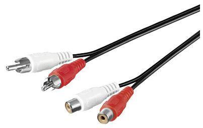 MicroConnect Avdio RCA podaljševalni kabel, 10m