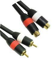 MicroConnect Avdio RCA podaljševalni kabel, 2,5m