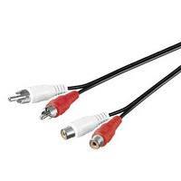 MicroConnect Avdio RCA podaljševalni kabel, 5m