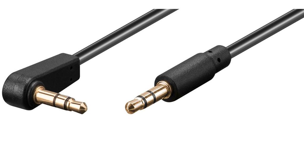 MicroConnect Avdio kabel tanki 3.5mm, 0,5m