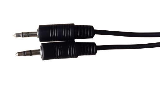  3.5mm (3-pin, stereo) minijack kabel