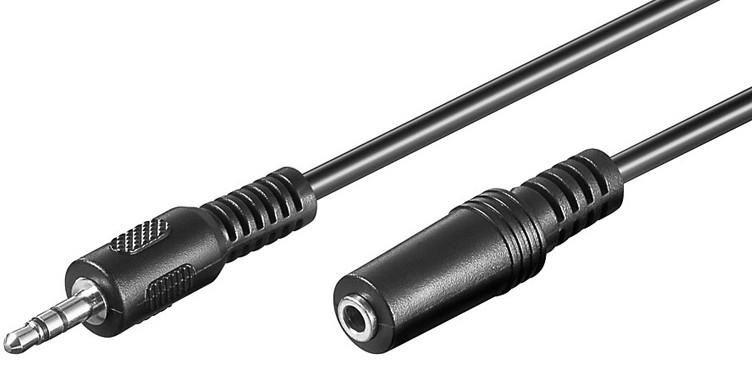 MicroConnect Avdio 3,5mm podaljševalni kabel, 5m