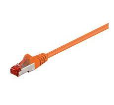 MicroConnect Kabel F/UTP CAT6 0.5m Oranžen PVC
