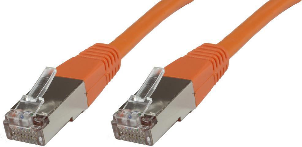 MicroConnect Kabel F/UTP CAT6 3m Oranžen PVC