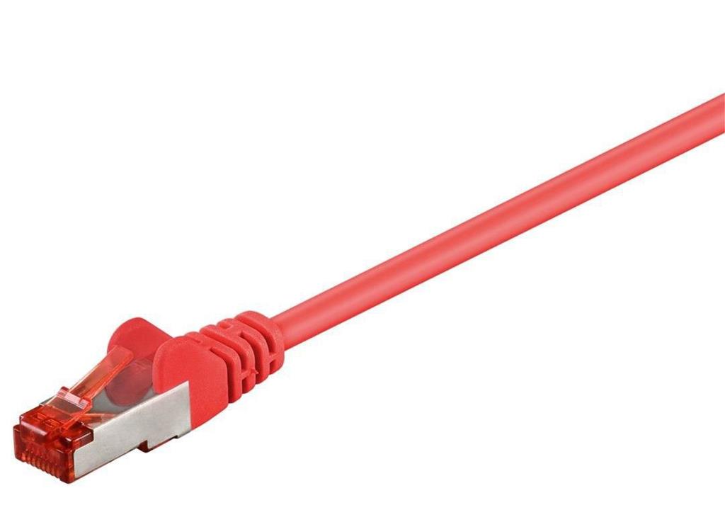 MicroConnect CAT6 F/UTP Omrežni kabel 10m, Roza