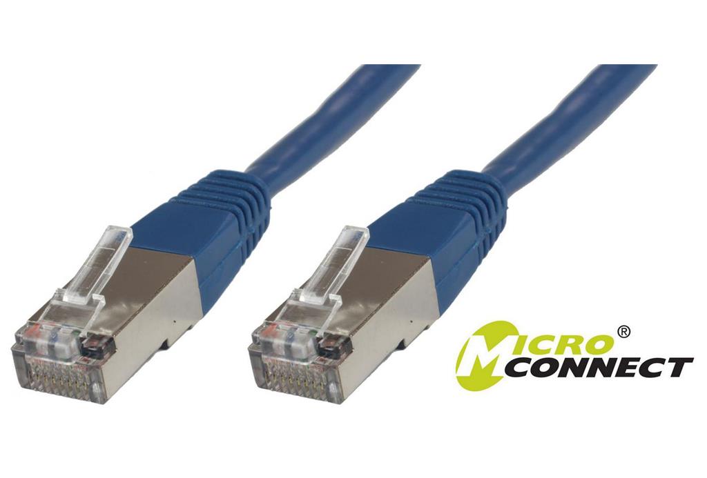 MicroConnect Kabel F/UTP CAT6 15m Moder PVC