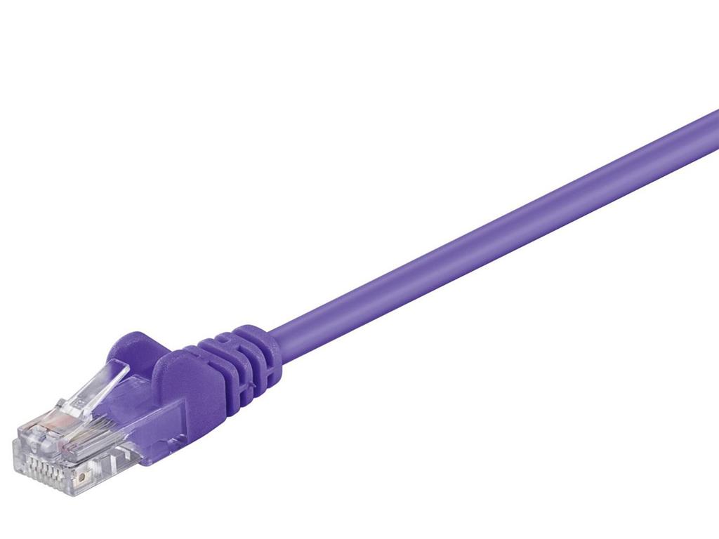  Omrežni kabel CAT5e U/UTP 10 m, vijoliče
