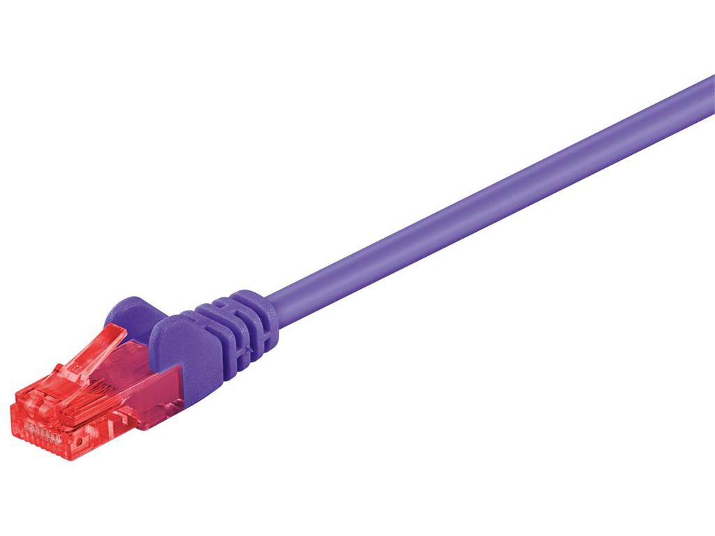 MicroConnect Kabel U/UTP CAT6 3M Vijoličen PVC