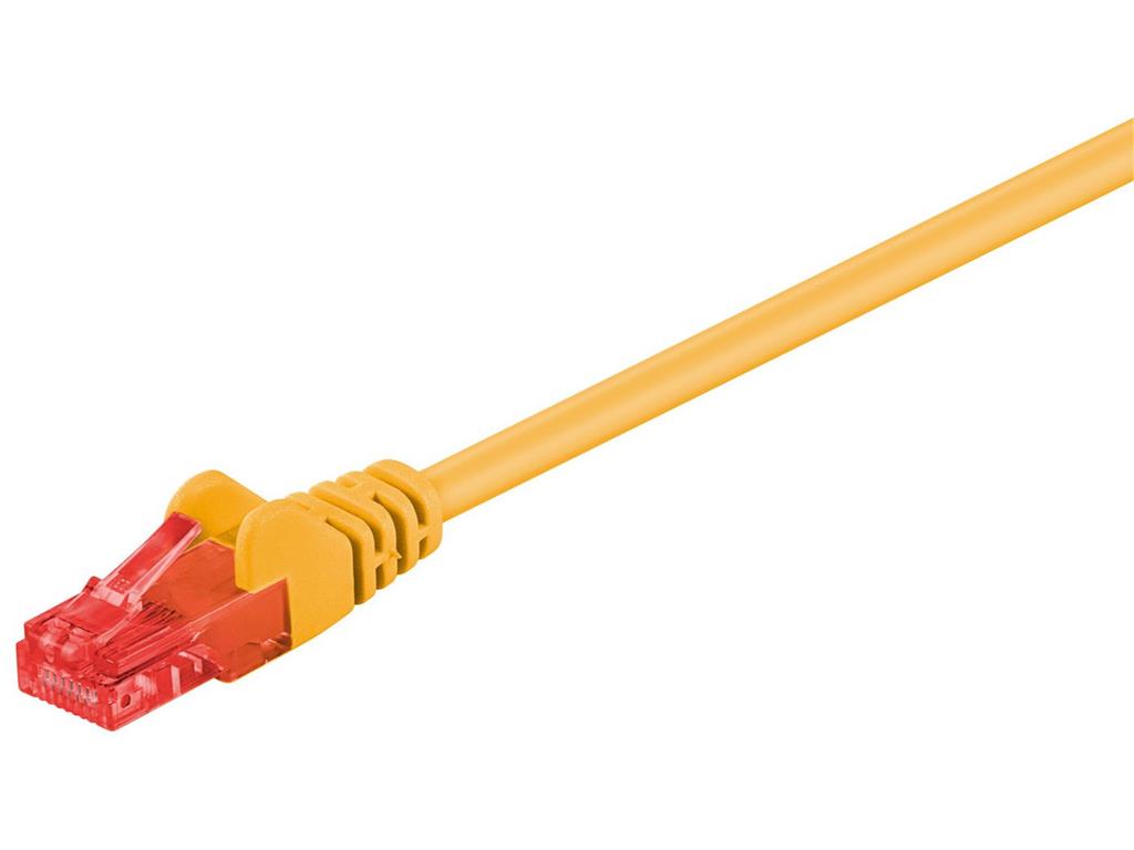  Omrežni kabel UTP CAT6 7.5M rumen PVC