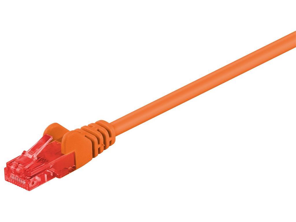 MicroConnect Kabel U/UTP CAT6 10M Oranžen PVC