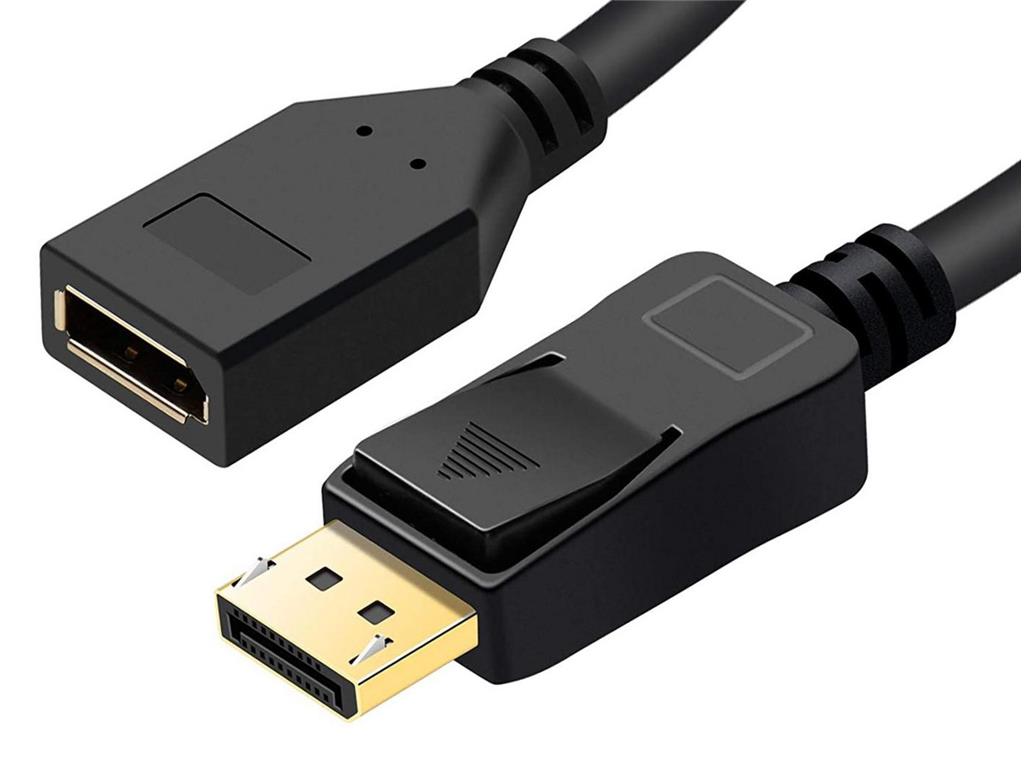 MicroConnect QHD Displayport podaljševalni Kabel 1m