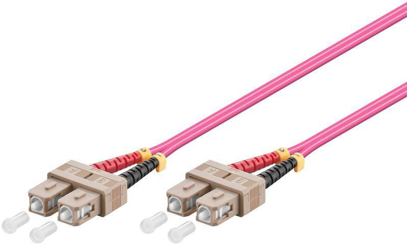 MicroConnect Patch Kabel - SC/UPC-SC/UPC 2m OM4