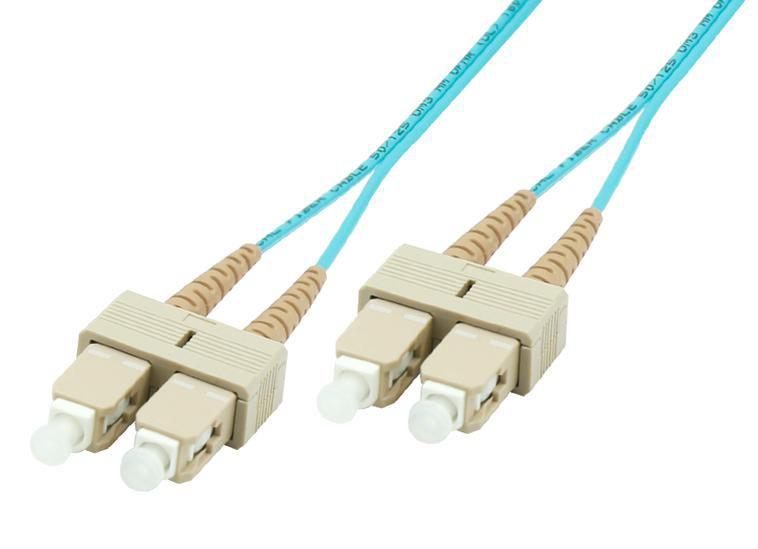 MicroConnect Patch Kabel - SC/UPC-SC/UPC 25m OM3