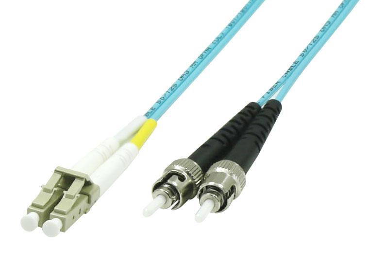  Optični patch kabel LC/UPC-ST/UPC 1m OM3