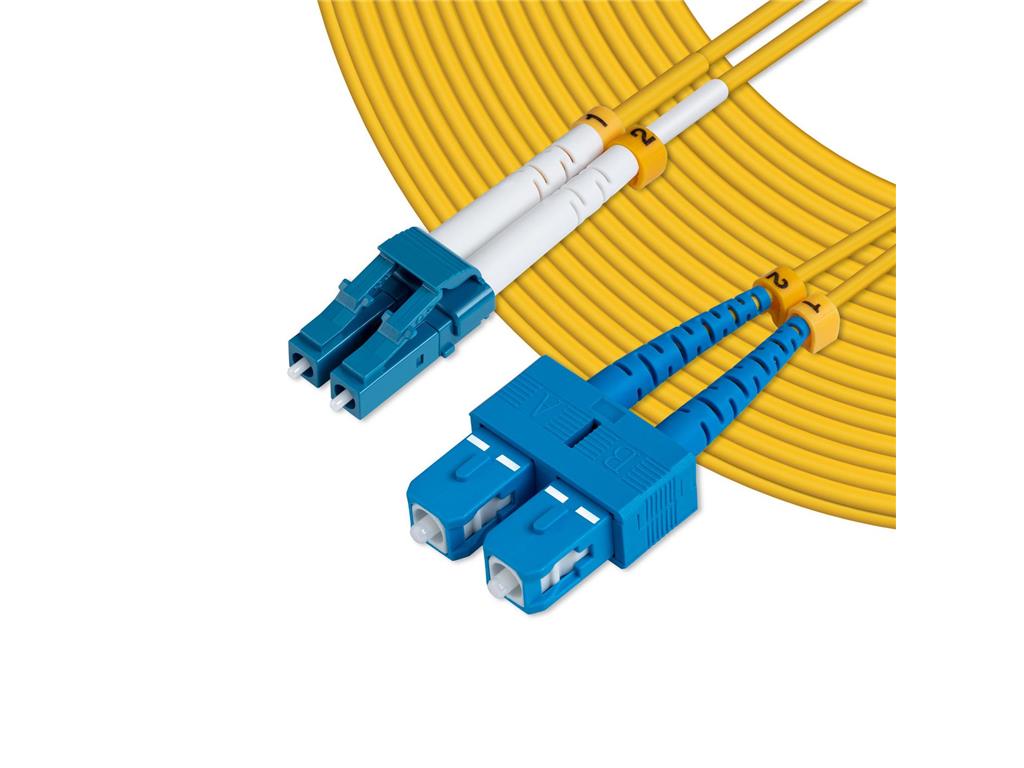 MicroConnect Patch Kabel - LC/UPC-SC/UPC 3m OS2