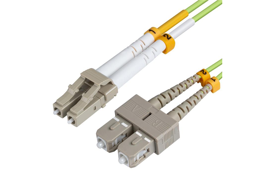 MicroConnect Patch Kabel - LC/UPC-SC/UPC 5m OM5