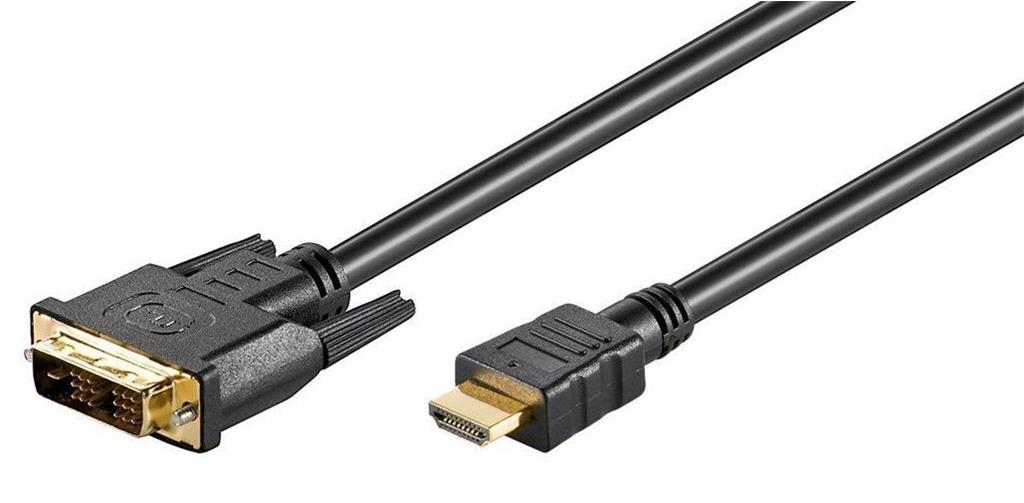MicroConnect Kabel HDMI 19 - DVI-D 18+1, 7m M-M