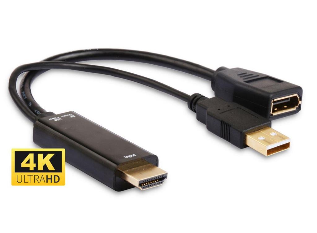 MicroConnect Kabel adapter HDMI - Displayport M-F