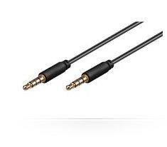 MicroConnect Avdio kabel tanki 3.5mm, 1 m