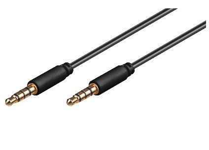 MicroConnect Avdio kabel tanki 3.5mm, 3 m