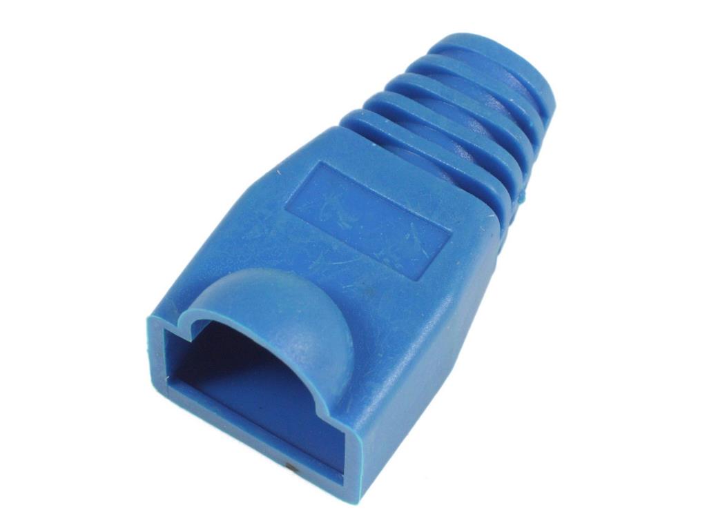 MicroConnect Zaščitna kapica za RJ45 modra, 50 kos