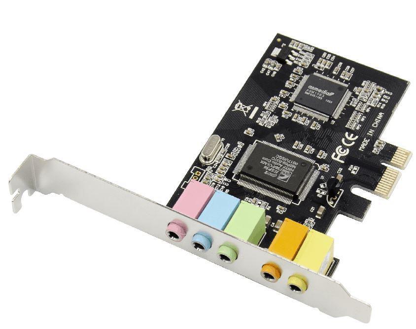 MicroConnect PCIe zvočna kartica 5.1 kanalov