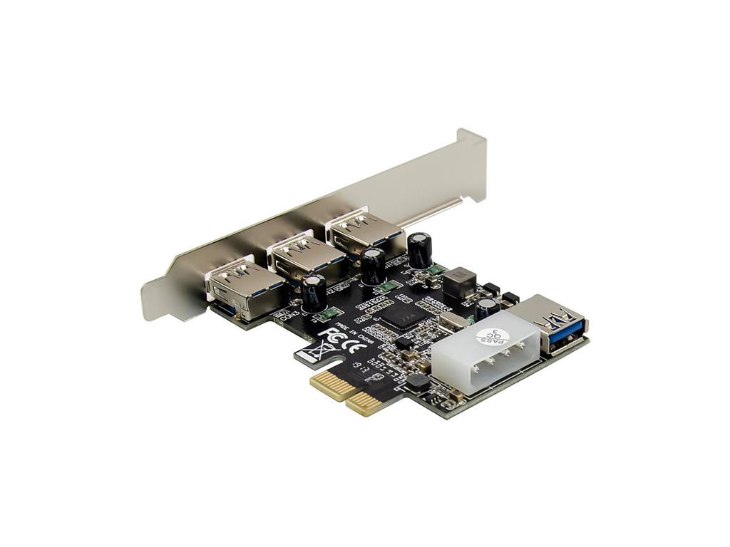 MicroConnect 3+1 port USB 3.0 PCIe kartica