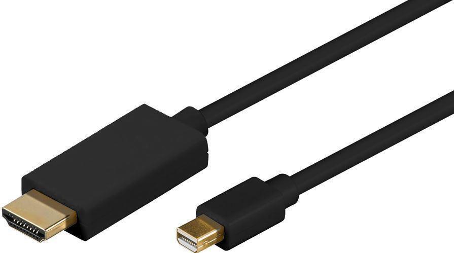 MicroConnect Kabel Mini Displayport 1.2 - HDMI 2m