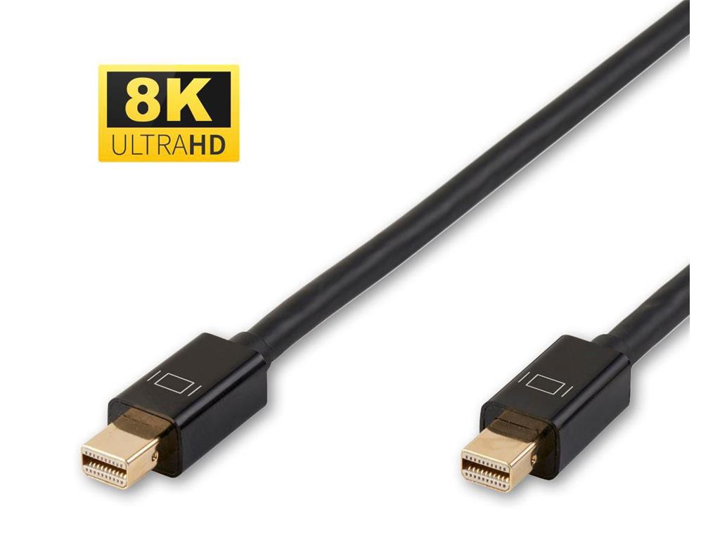 MicroConnect 8K Mini Displayport Kabel 2m
