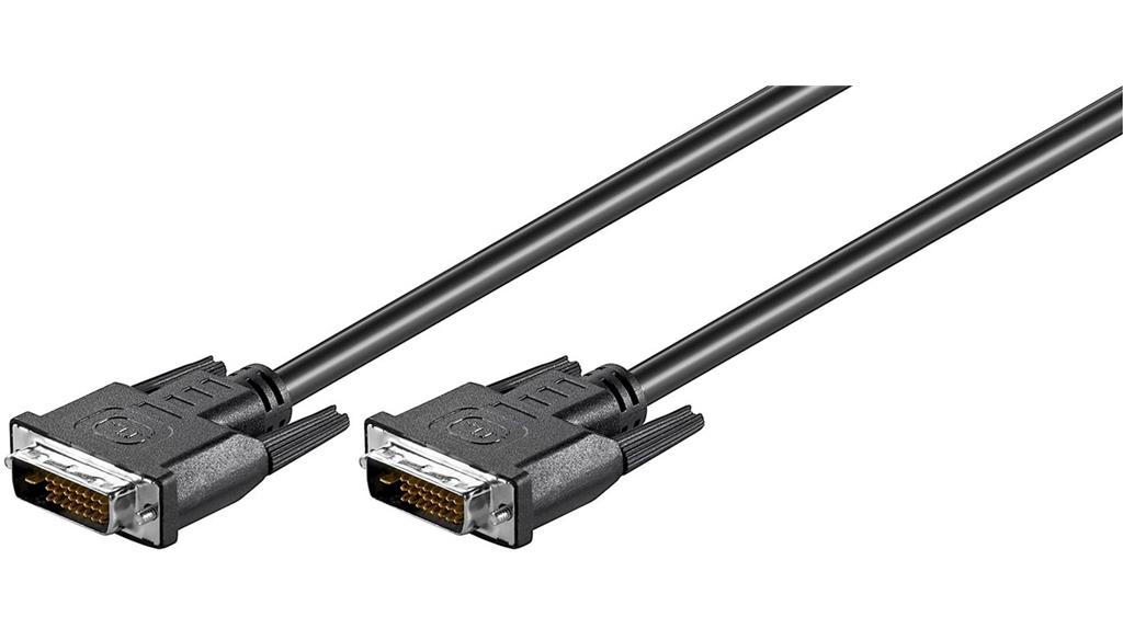 MicroConnect DVI-D 24+1-pin 3m M-M Črn